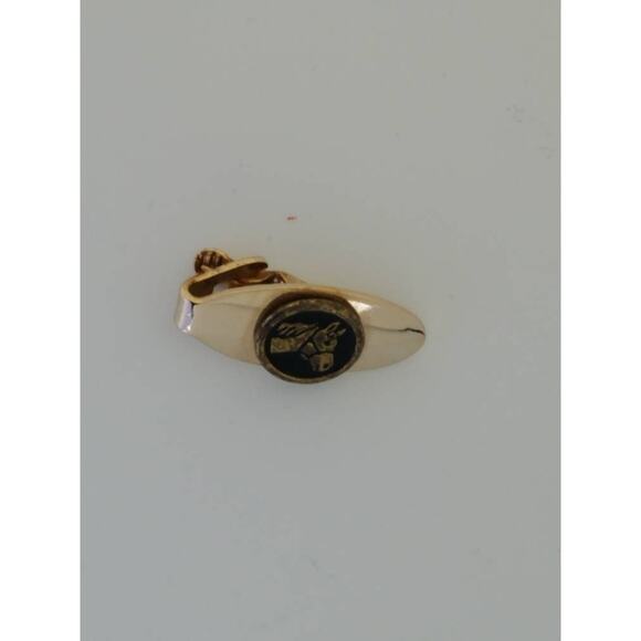 Vintage Gold Horse Tie Clip, Unique Tie Bar for Men - Picture 5 of 10